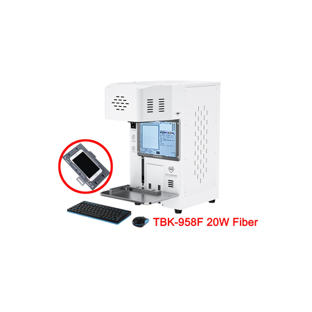 TBK-958F Mini 20W Μηχάνημα Αφαίρεσης Γυαλιού με Λέιζερ Fiber Laser Glass Removal Machine