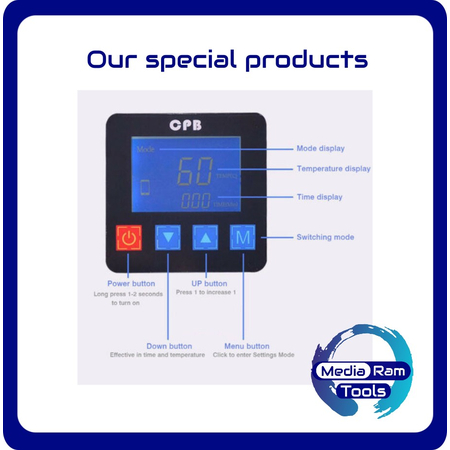 CPB 300  Θερμαντική Βάση για Διαχωρισμό Οθόνης -CPB 300 Mini Screen Separator