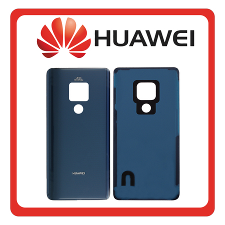 HQ OEM Συμβατό Για Huawei Mate 20 (HMA-L29, HMA-L09, HMA-LX9, HMA-AL00, HMA-TL00) Rear Back Battery Back Cover Πίσω Καπάκι Μπαταρίας Midnight Blue Μπλε (Grade AAA+++)