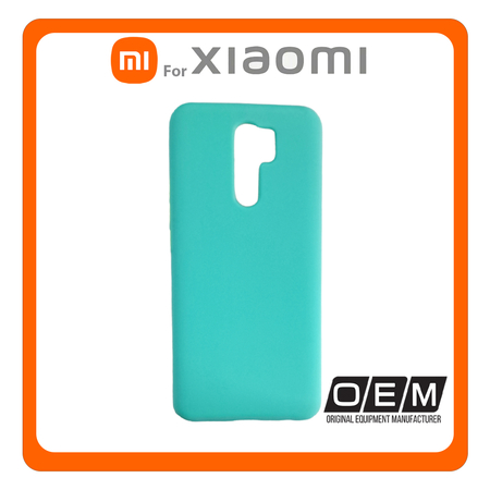 Θήκη Πλάτης - Back Cover, Silicone Σιλικόνη Solid TPU Green Πράσινο For Xiaomi Redmi 9