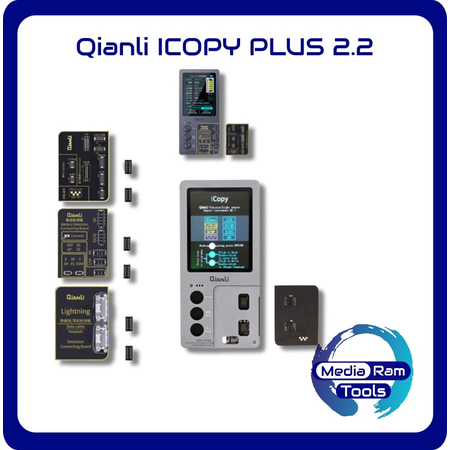 Qianli ICOPY PLUS 2.2 Vibration Photosensitive Repair Instrument with Battery Data Cable Small Board (Overseas Version)