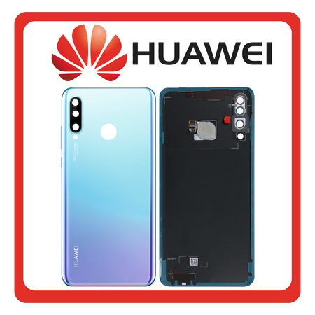 HQ OEM Συμβατό Με Huawei P30 Lite (MAR-LX1M, MAR-AL00) Rear Back Battery Cover Πίσω Κάλυμμα Καπάκι Πλάτη Μπαταρίας + Camera Lens Τζαμάκι Κάμερας Breathing Crystal (Premium A+​)