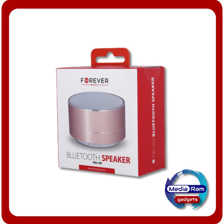 Forever Bluetooth speaker / Ηχείο  PBS-100 rose gold / Ροζ Χρυσό