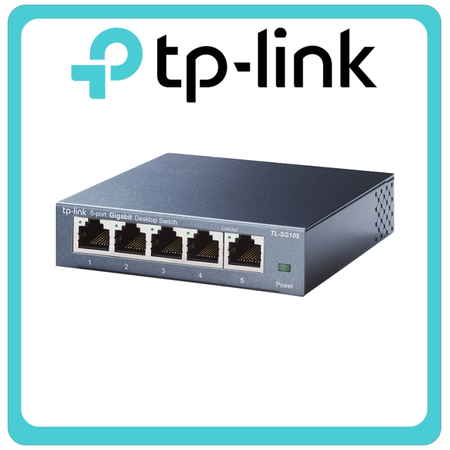 TP-LINK TL-SG105 V6 Unmanaged L2 Switch με 5 Θύρες Gigabit (1Gbps) Ethernet 0130050120