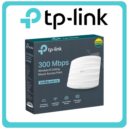 TP-LINK EAP110 v4 Access Point Wi‑Fi 4 Single Band (2.4GHz) 1753502189