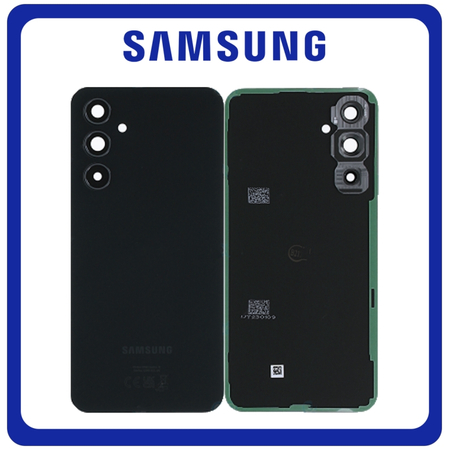 Γνήσια Original Samsung Galaxy A54 (SM-A546V, SM-A546U) Rear Back Battery Cover + Camera Lens​ Πίσω Κάλυμμα Καπάκι Πλάτη Μπαταρίας + Τζαμάκι Κάμερας​​ Graphite Μαύρο GH82-30703A (Service Pack By Samsung)