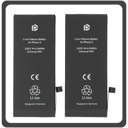 HQ OEM Συμβατό Για Apple iPhone 8, iPhone8 (A1863, A1905, A1906, A1907, iPhone10,1, iPhone10,4) Prio Battery Μπαταρία  Li-Ion 1821 mAh Universal APN Bulk (Grade AAA+++)