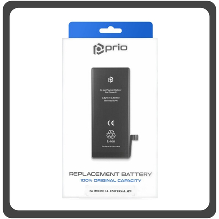 HQ OEM Συμβατό Για Apple iPhone 14 (A2882, A2649, A2881) Prio Battery Μπαταρία Li-Poly 3279 mAh Universal APN (Premium A+)