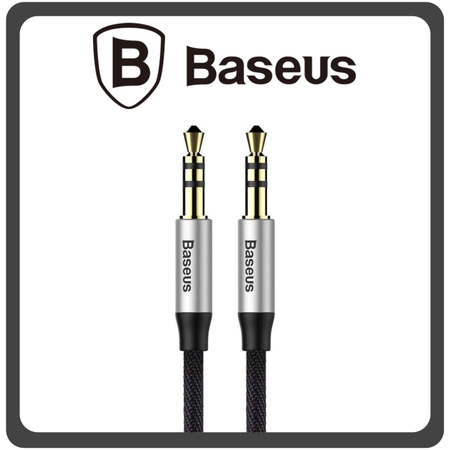 Baseus YIVEN Μ30 Audio Cable Καλώδιο Ήχου 3.5mm Μale - 3.5mm Μale Black Μαύρο 0.5m