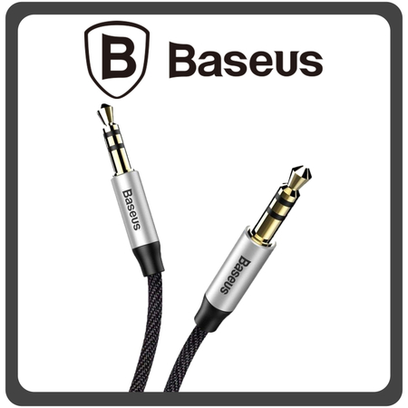 Baseus YIVEN Μ30 Audio Cable Καλώδιο Ήχου 3.5mm Μale - 3.5mm Μale Black Μαύρο 0.5m