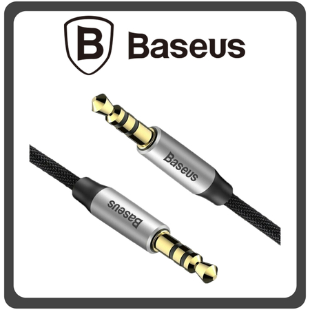 Baseus YIVEN Μ30 Audio Cable Καλώδιο Ήχου 3.5mm Μale - 3.5mm Μale Black Μαύρο 0.5m