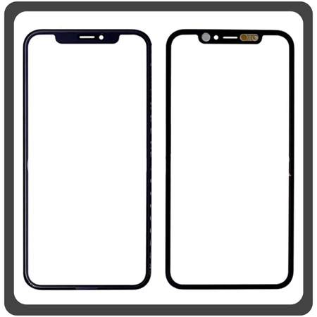 Γνήσια Original Apple iPhone 11 (A2221, A2111, A2223, iPhone12,1) Aftermarket Front Glass For Refurbished Μπροστινό Τζαμάκι Για Ανακατασκευή Black Μαύρο