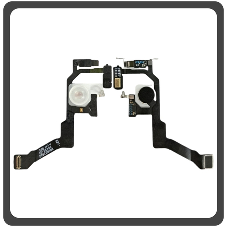 HQ OEM Συμβατό Για Apple iPhone 14 Pro, iPhone 14Pro (A2890, A2650, A2889) Camera Flashlight Flex Cable Φλας + Microphone Μικρόφωνο (Premium A+)