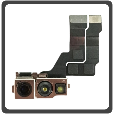 HQ OEM Συμβατό Για Apple iPhone 14 Pro, iPhone 14Pro (A2890, A2650, A2889) Front Selfie Camera Flex Μπροστινή Κάμερα 12 MP + Proximity Sensor Flex Cable Καλωδιοταινία Αισθητήρας Εγγύτητας (Premium A+)