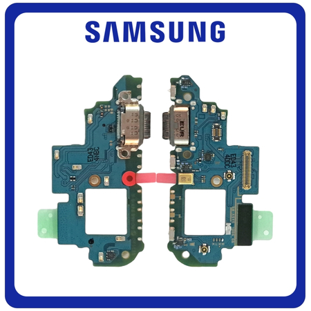 Γνήσια Original Samsung Galaxy A54 (SM-A546V, SM-A546U) USB Type-C Charging Dock Connector Flex Sub PCB Board, Καλωδιοταινία Υπό Πλακέτα Φόρτισης + Microphone Μικρόφωνο GH96-15666A (Service Pack By Samsung)