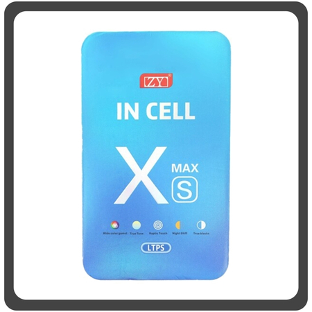 HQ OEM Συμβατό Για Apple iPhone XS Max (A1921, A2101) ZY In-Cell LCD Display Screen Assembly Οθόνη + Touch Screen Digitizer Μηχανισμός Αφής + Frame Bezel Πλαίσιο Σασί Black Μαύρο (Premium A+)