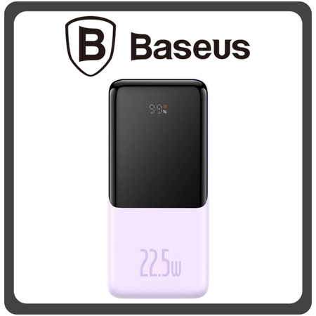 Baseus Elf PPJL010005 Power Bank 10000mAh 22.5W με Θύρα USB-C Purple Μωβ