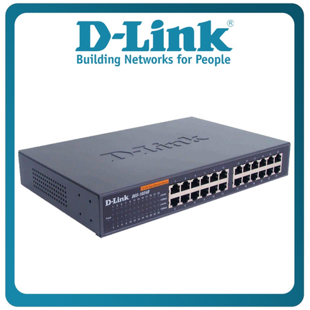 D-Link DES-1024D Unmanaged L2 Switch με 24 Θύρες Gigabit (4,8Gbps) Ethernet DES-1024D