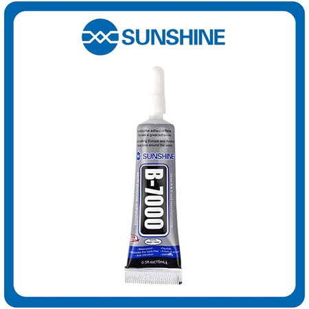 Sunshine B7000 B-7000 Glue 15ml Κόλλα Σιλικόνης Διάφανη για Συγκόλληση Οθόνης σε κινητά τηλέφωνα και Tablet