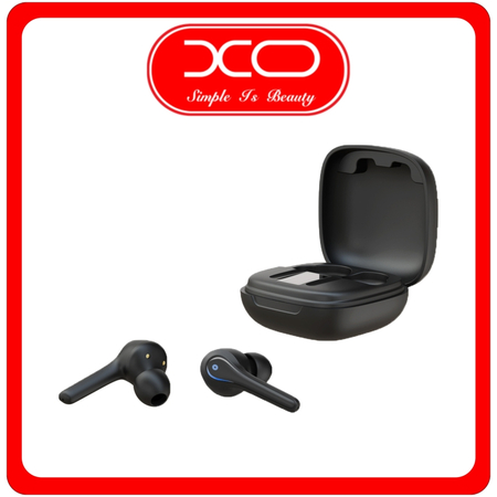 XO X8 In-ear Bluetooth Handsfree Ακουστικά με Θήκη Φόρτισης Μαύρα​