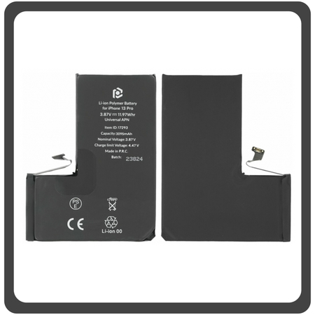 HQ OEM Συμβατό Για Apple iPhone 13 Pro (A2638, A2483, A2636, A2639, A2640, iPhone14,2) Prio Battery  Μπαταρία Li-Ion 3095 mAh Universal APN Blister (Grade AAA+++)