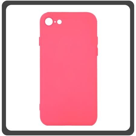 Θήκη Πλάτης - Back Cover, Silicone Σιλικόνη Fuchsia Φούξια For iPhone 7/8/SE 2020/SE 2022