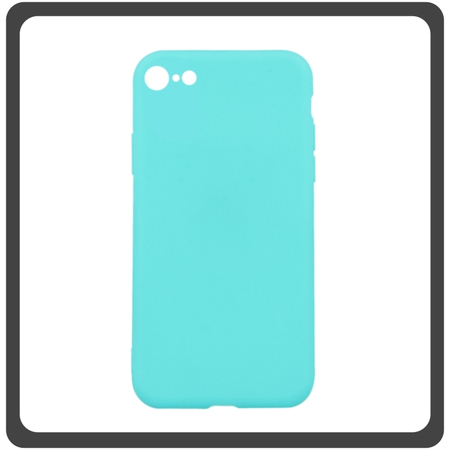 Θήκη Πλάτης - Back Cover, Silicone Σιλικόνη Mint Πράσινο Matt TPU For iPhone 7/8/SE 2020/SE 2022
