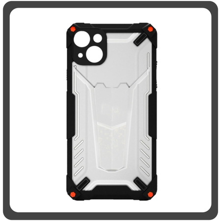 Θήκη Πλάτης - Back Cover, Silicone Σιλικόνη Hybrid TPU Black Μαύρο For iPhone 13 Mini