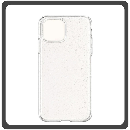 Θήκη Πλάτης - Back Cover, Silicone Σιλικόνη Tpu Crystal Glitter Silver Ασημί For iPhone 13 Pro Max