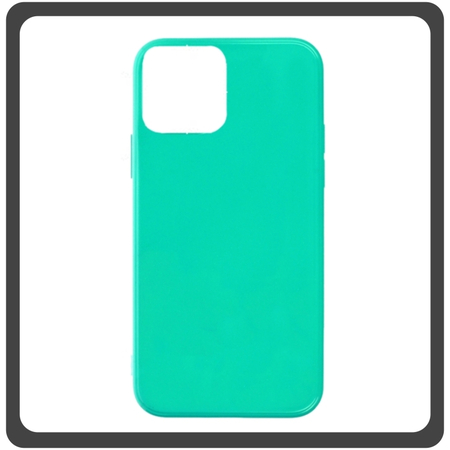 Θήκη Πλάτης - Back Cover, Solid Silicone Σιλικόνη TPU Green Πράσινο For iPhone 12 Mini