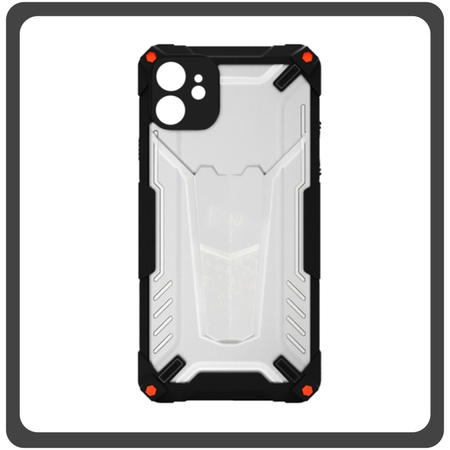 Θήκη Πλάτης - Back Cover, Silicone Σιλικόνη Hybrid TPU Black Μαύρο For iPhone 12 Mini