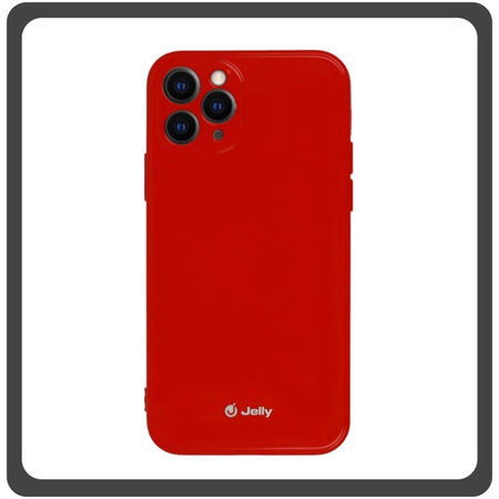 Jelly Θήκη Πλάτης - Back Cover, Silicone Σιλικόνη TPU Red Κόκκινο For iPhone 11 Pro