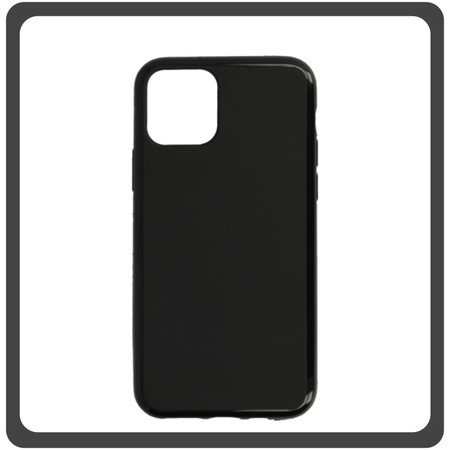 Θήκη Πλάτης - Back Cover, Silicone Σιλικόνη Matt TPU Black Μαύρο For iPhone 11 Pro