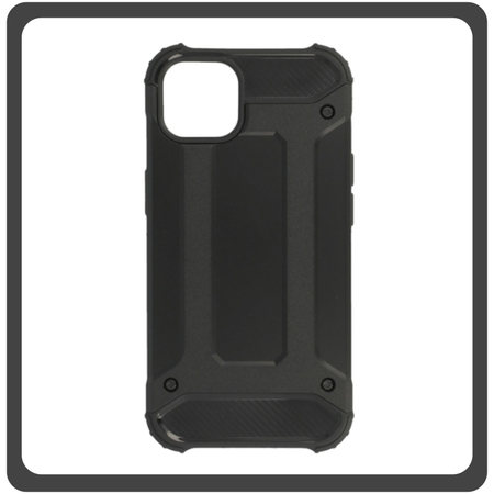 Θήκη Πλάτης - Back Cover, Silicone Σιλικόνη TPU Armor Carbon Hybrid TPU Black Μαύρο For iPhone 11 Pro