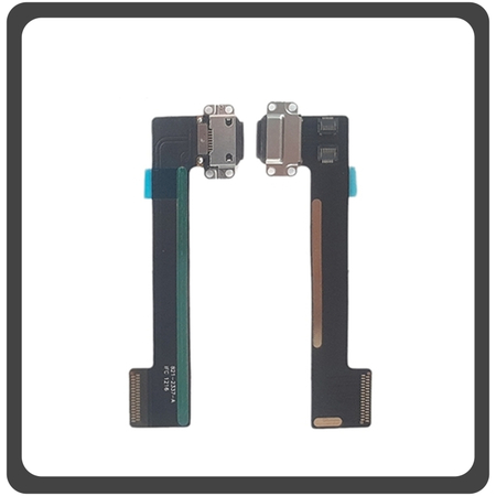 HQ OEM Συμβατό Για Apple iPad Mini 4, iPad Mini4 (A1538, A1550) iPad Mini 5, iPad Mini5 (A2126, A2124) Lightning USB Charging Dock Connector Flex Sub Board, Καλωδιοταινία Υπό Πλακέτα Φόρτισης Black Μαύρο (Grade AAA+++)