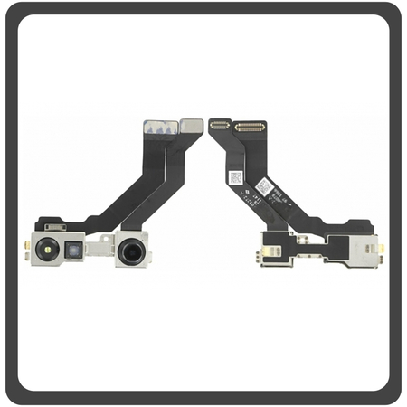 HQ OEM Συμβατό Για Apple iPhone 13 Pro Max, iPhone13 Pro Max (A2643, A2484, A2641, A2644, A2645, iphone14,3) Front Sensor Camera Μπροστινή Κάμερα + Micro Flex Cable Καλωδιοταινία 12 MP, f/2.2, 23mm (wide), 1/3.6" (Grade AAA+++)