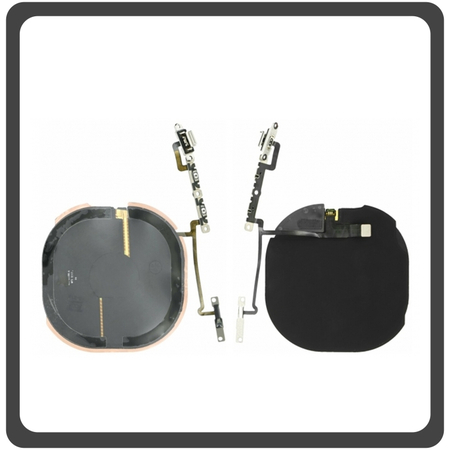 HQ OEM Συμβατό Για Apple iPhone X, iPhoneX (A1865, A1901, A1902, A1903, iPhone10,3, iPhone10,6) Wireless Charging Coil + Volume Flex Cable Καλωδιοταινία Έντασης Ήχου (Premium A+​)