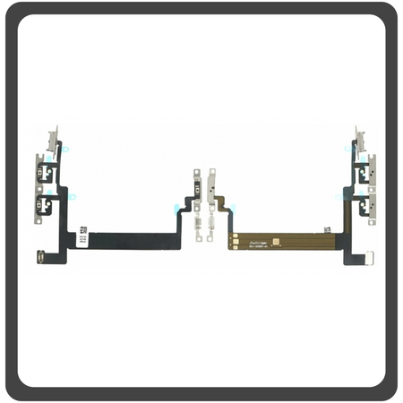 HQ OEM Συμβατό Για Apple iPhone 13 Mini (A2628, A2481, A2626, A2629, A2630, iphone14,4) Power Key Flex Cable On/Off + Volume Key Buttons Καλωδιοταινία Πλήκτρων Εκκίνησης + Έντασης Ήχου (Premium A+)