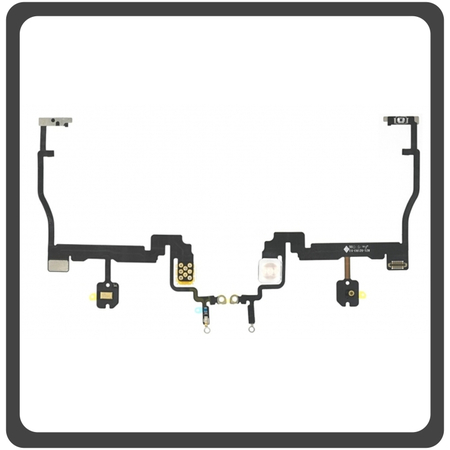 HQ OEM Συμβατό Για Apple iPhone 11 Pro, iPhone11 Pro (A2215, A2160, A2217, iPhone12,3) Power Button On/Off + Flash Light Φλας  (Premium A+​)