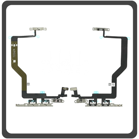 Γνήσια Original Apple iPhone 12 Pro Max (A2411, A2342, A2410, A2412) Power Key Flex Cable On/Off + Volume Key Buttons Καλωδιοταινία Πλήκτρων Εκκίνησης + Έντασης Ήχου