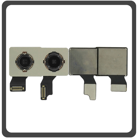 iPhone XS (A2097, A1920), iPhone XS MAX (A1921, A2101) Main Rear Back Camera Module Flex Κεντρική Κάμερα 12+12 MP (Ref By Apple)