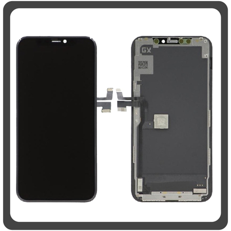 HQ OEM Apple Iphone 11Pro, Iphone11 Pro (A2215​, A2160​, A2217​) Οθόνη Oled Soft LCD Display Screen + Touch Screen Digitizer Μηχανισμός Οθόνης Αφής Black (Grade AAA+++)