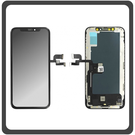 OEM HQ IPhone XS , IphoneXS (A2097, A1920, A2100, A2098, Phone11,2) Hard OLED LCD Display Screen Οθόνη + Touch Screen Digitizer Μηχανισμός Αφής Black Μαύρο (Premium A+)