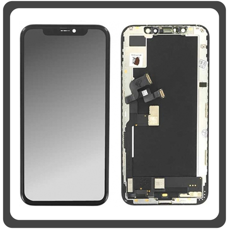 Original Γνήσιο IPhone XS , IphoneXS (A2097, A1920, A2100, A2098, Phone11,2) OLED LCD Display Assembly Screen Οθόνη + Touch Digitizer Μηχανισμός Αφής Black Μαύρο (Pulled By Foxconn)