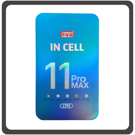 HQ OEM Συμβατό Για Apple iPhone 11 Pro Max, iPhone 11Pro Max (A2218, A2161, A2220, iPhone12.5) ZY In-Cell LCD Display Screen Assembly Οθόνη + Touch Screen Digitizer Μηχανισμός Αφής Black Μαύρο (Premium A+)
