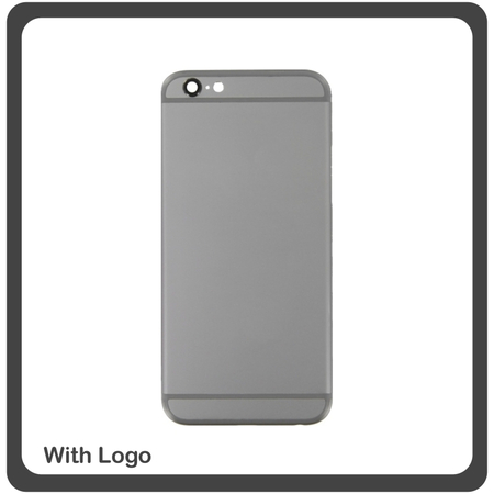 OEM HQ iPhone 6 (A1549, A1586, A1589, A1522, A1524, A1593) Καπάκι Μπαταρίας Battery Cover + Πλαινά πλήκτρα Side Keys + Θήκη Κάρτας Sim Holder Space Grey (Premium A+)OEM HQ iPhone 6 (A1549, A1586, A1589, A1522, A1524, A1593) Καπάκι Μπαταρίας Battery Cover + Πλαινά πλήκτρα Side Keys + Θήκη Κάρτας Sim Holder Space Grey (Premium A+)