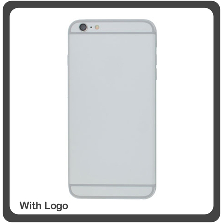 OEM HQ Iphone 6 Plus (A1522, A1524) Καπάκι Μπαταρίας Battery Cover + Πλαϊνά Πλήκτρα Side Keys + Θήκη Κάρτας Sim Holder Grey (Grade AAA+++)