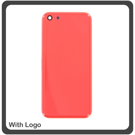 OEM Iphone 5c Back Battery Cover- Housing Καπάκι Μπαταρίας- Σασί pink