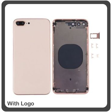 OEM HQ Iphone 8 Plus Πίσω Καπάκι Μπαταρίας Battery Cover kit Black​