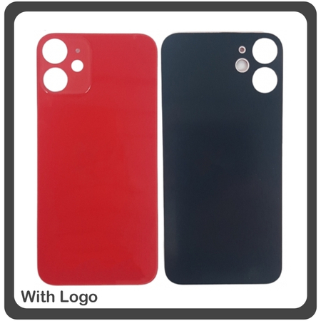 HQ OEM Συμβατό Για Apple iPhone 12 Mini, iPhone12 Mini (A2399, A2176, A2398) Rear Back Battery Cover with Camera Big Hole Πίσω Κάλυμμα Πλάτη Καπάκι Μπαταρίας Red Κόκκινο (Grade AAA+++)